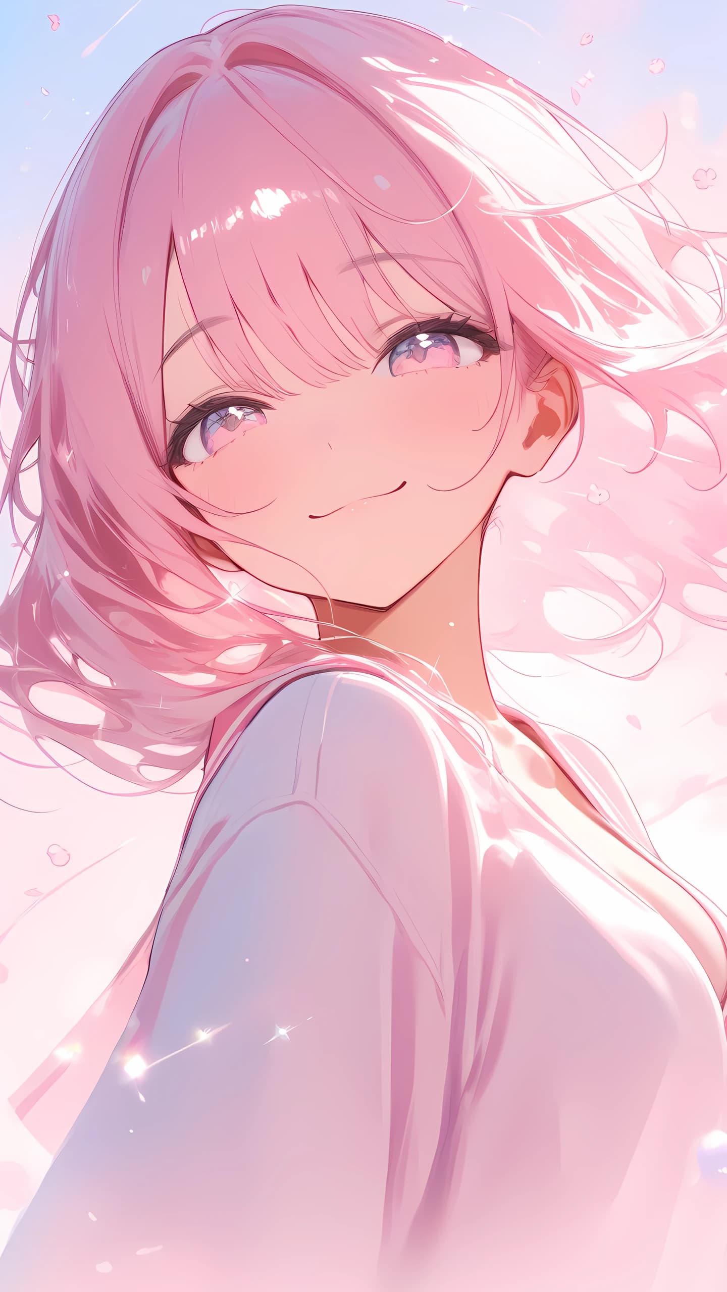 Cute Anime Wallpaper Pastel Girl 1440×2560 anime wallpaper
