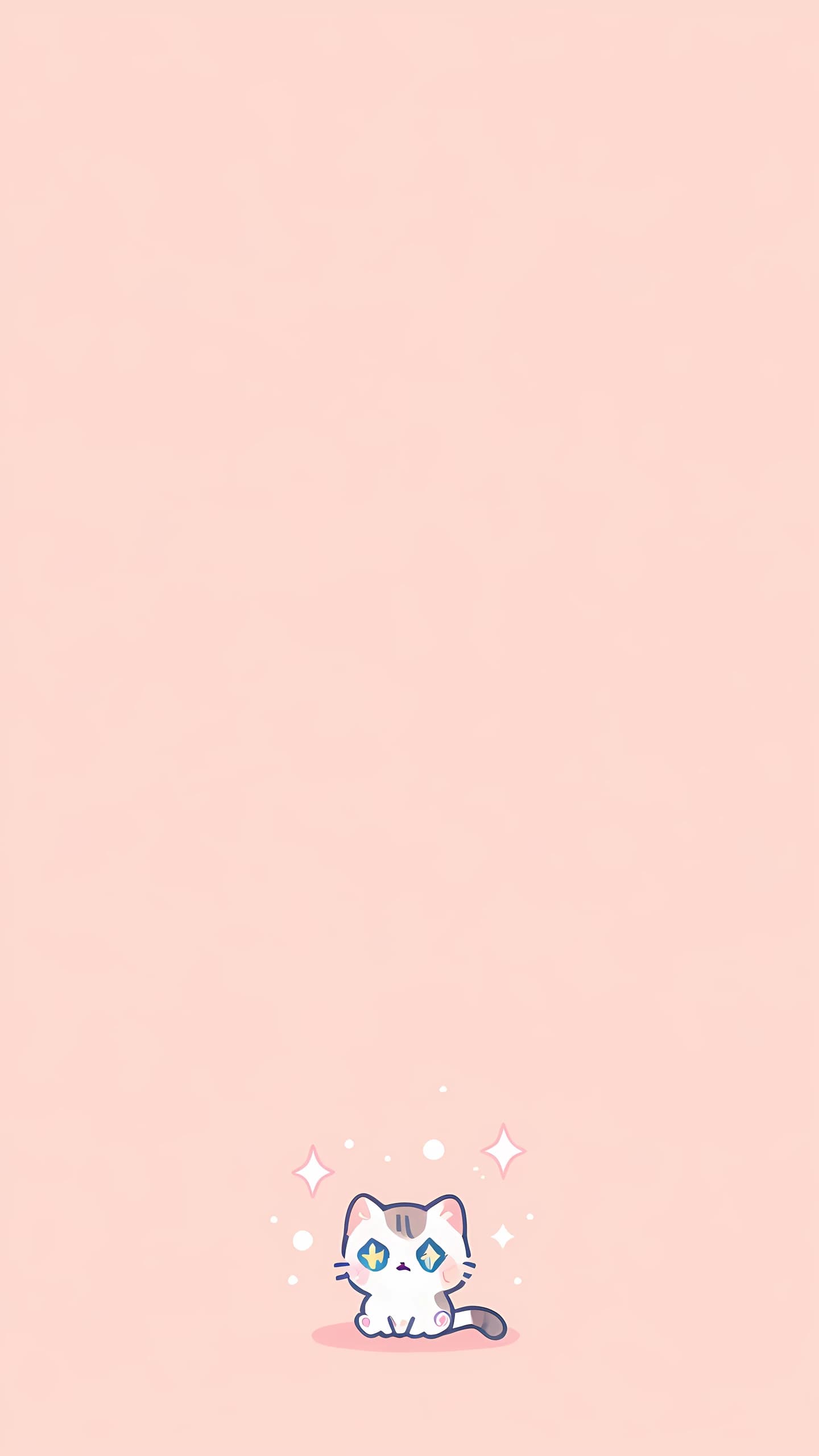 Kawaii Cat Wallpaper Pastel 1440×2560 anime wallpaper